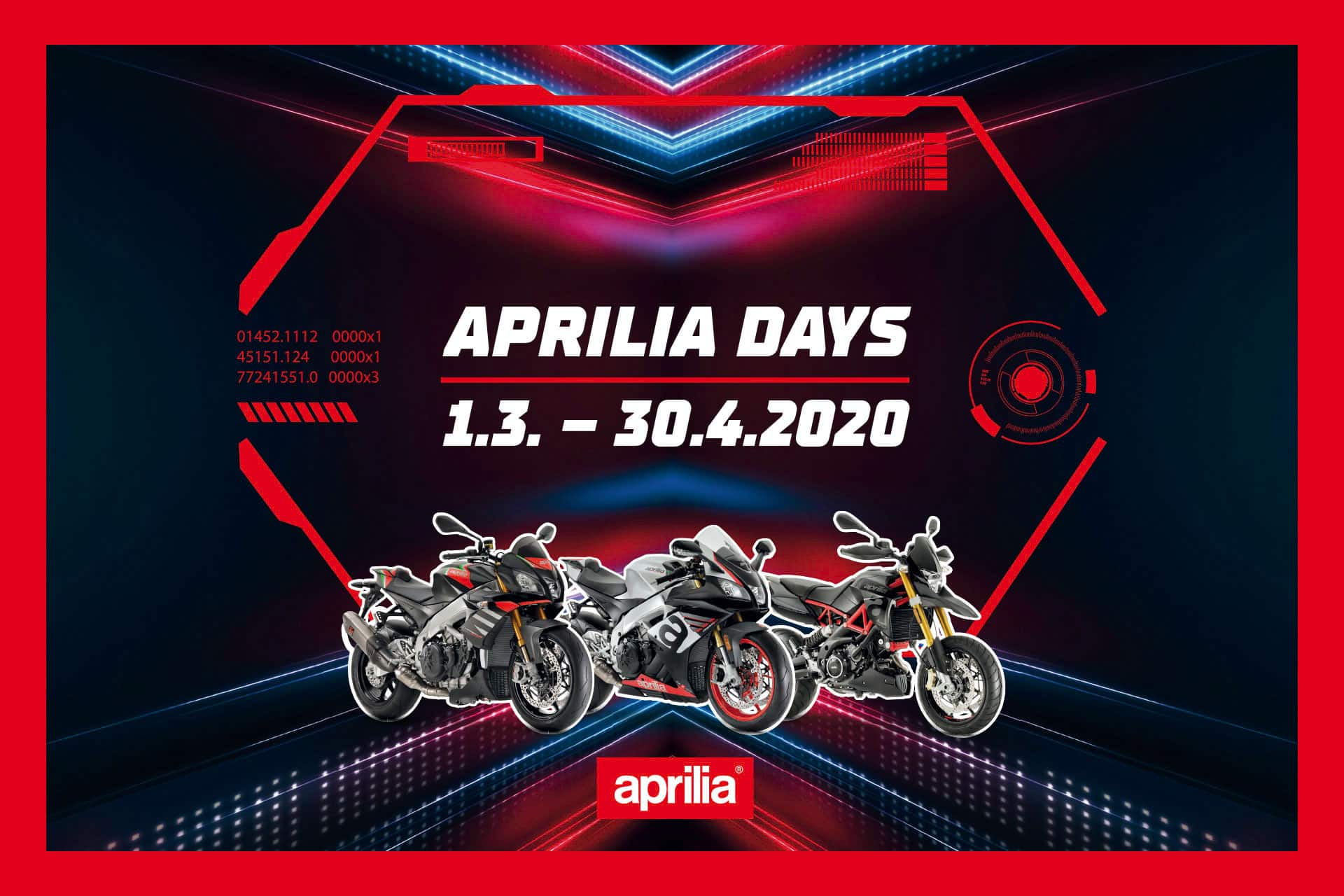 affiche aprilia days 2020